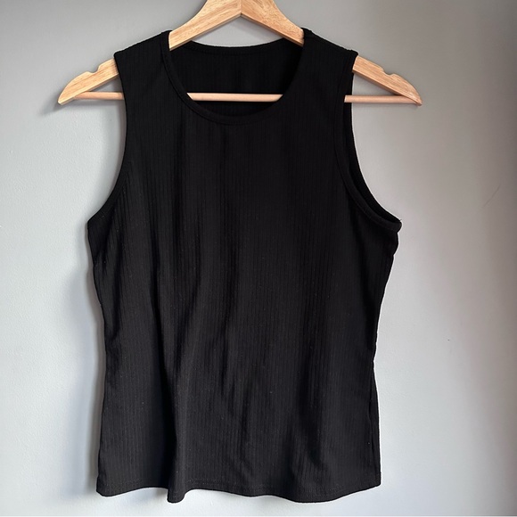 3 Unity Solid Rib-Knit Tank Tops Pink Nude Black 🩷🤎🖤 - Picture 10 of 11